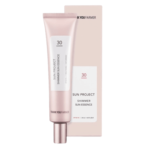 Сонцезахисна есенція з шимером Thank You Farmer Sun Project Shimmer Sun Essence